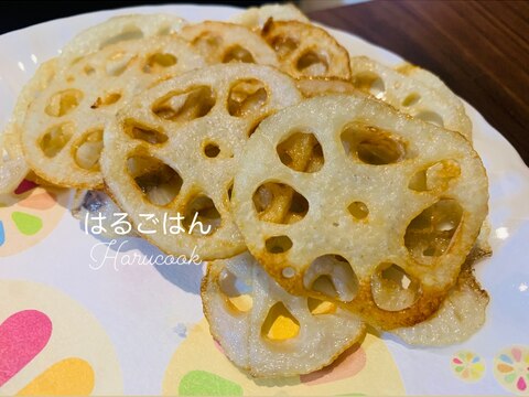 ポリポリ食べちゃう！蓮根チップス♡